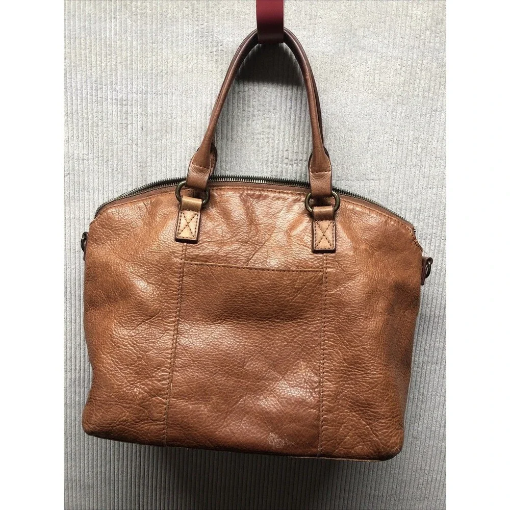 American Leather Company Purse Pockets Missing Crossbody Strap